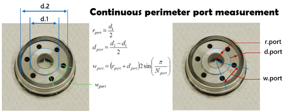 high performance compression adjuster valve port geometry for improved high speed damping
